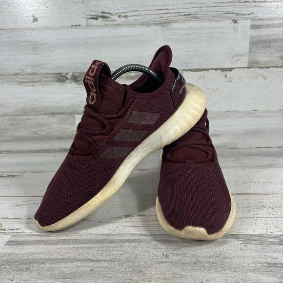 Adidas Women's Kaptir X Maroon Lace Up Athletic Running Shoes Size 9.5 - Picture 5 of 8